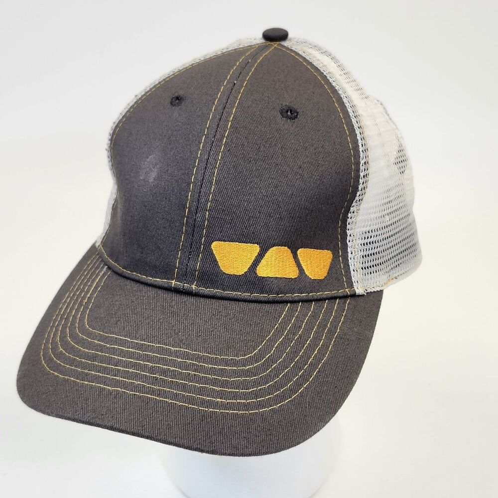 Schluter Systems Trucker Hat Cap Snapback Mesh Adjustable Brown White Outdoor